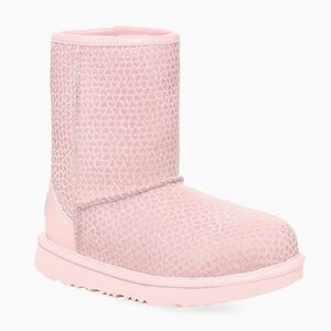 NEW - Lite Pink Classic II Gel Heart Uggs (Size 6 Big Girls)